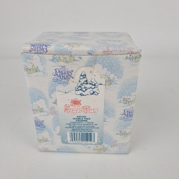 Precious Moments Sugar Town Double Tree Christmas Figurine Enesco 533181 - Picture 5 of 5